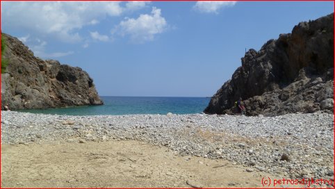 The Libyan Sea close to Xeroskampos