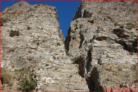 De mooiste kloof op oost Kreta. De Ha kloof.