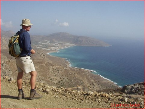 high above the Libian Sea